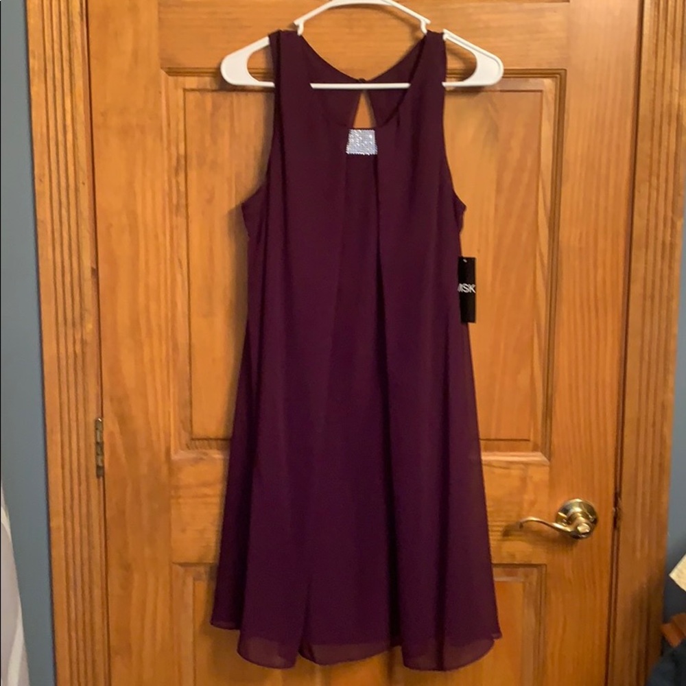 Purple dress with gems